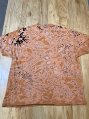2Xl Tie Dye T-Shirt reverse experiment psychedelic mandala kaleidoscope lotus flower galaxy ice dye