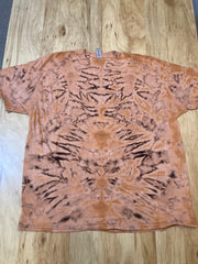 2Xl Tie Dye T-Shirt reverse experiment psychedelic mandala kaleidoscope lotus flower galaxy ice dye