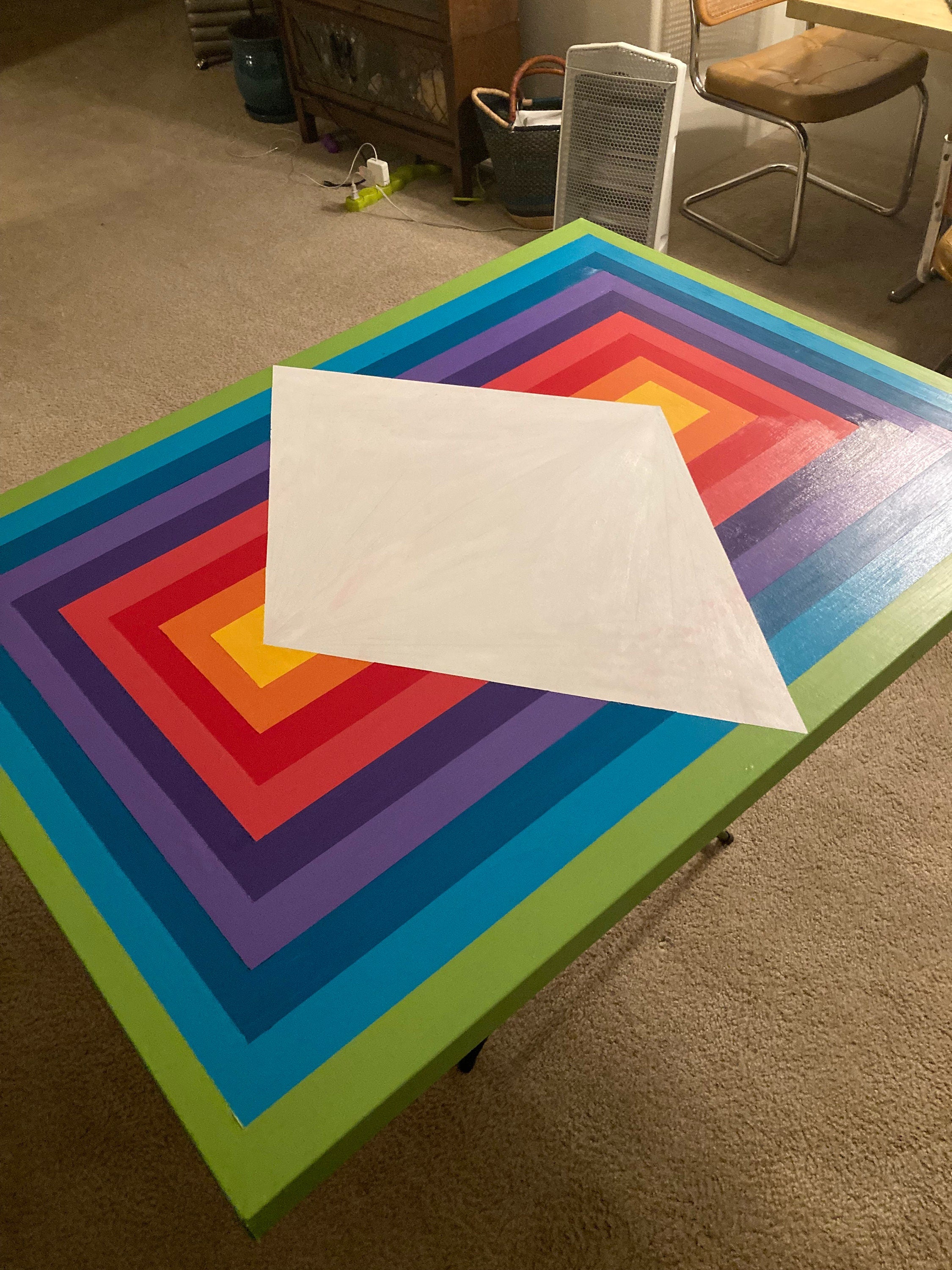Original Psychedelic Painting | Acrylic Wall Art | Trippy Canvas Art | Surreal Painting | Psytrance Artwork | Geometric Wall Art