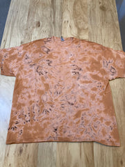 2Xl Tie Dye T-Shirt reverse experiment psychedelic mandala kaleidoscope lotus flower galaxy ice dye