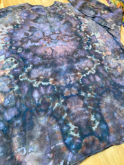4XL Shirt | Handmade Mandala Shirt | Trippy Tie Dye Tee | Lotus Flower Shirt | Oversized Tee | Psychedelic Shirt | Long Sleeve Yoga Tee