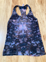 Small Womens Tank Top | Fractal Tank Top | Galaxy Ice Dye Shirt | Psychedelic Shirt | Yoga Tank Top | Festival Apparel | Trippy Hippie Shirt