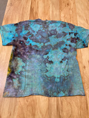 Xl Shirt | Mandala Tie Dye Shirt | Psychedelic T Shirt | Galaxy Ice Dye Shirt | Festival Shirt | Mandala Psytrance Shirt | Geode Tie Dye