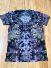 Small Shirt | Lotus Tie Dye Shirt | Psychedelic T Shirt | Galaxy Ice Dye Shirt | Festival Shirt | Mandala Psytrance Shirt | Geode Tie Dye