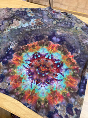 5XL Shirt | Mandala Tie Dye Shirt | Psychedelic T Shirt | Galaxy Ice Dye Shirt | Festival Shirt | Mandala Psytrance Shirt | Geode Tie Dye