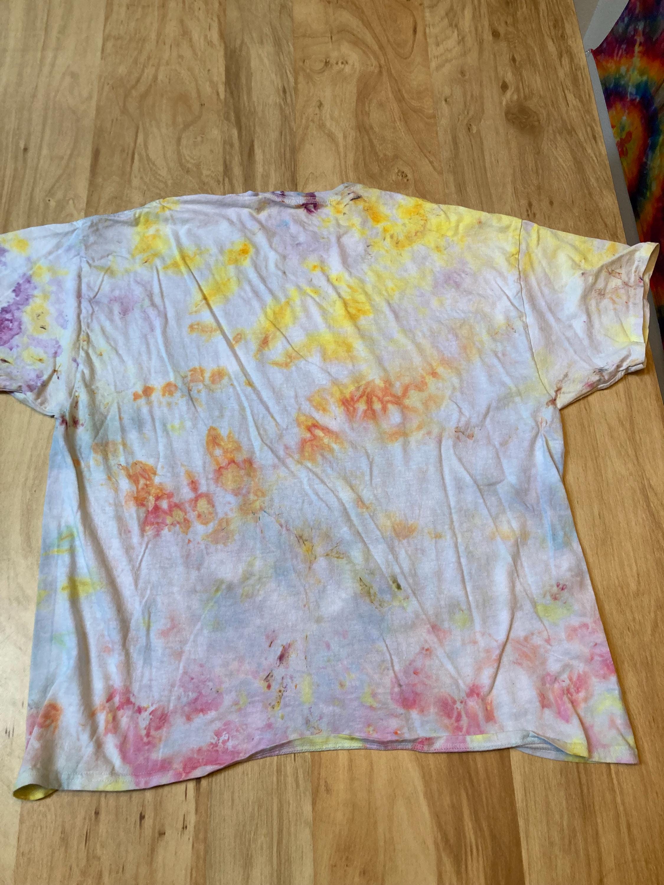 2Xl Grateful Dead Tie Dye T-Shirt psychedelic kaleidoscopic mandala  ice dye
