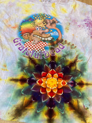 2Xl Grateful Dead Tie Dye T-Shirt psychedelic kaleidoscopic mandala  ice dye