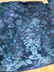 4XL Shirt | Handmade Mandala Shirt | Trippy Tie Dye Tee | Lotus Flower Shirt | Oversized Tee | Psychedelic Shirt | Long Sleeve Yoga Tee