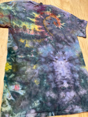 Small Shirt | Special Tie Dye Shirt | Psychedelic T Shirt | Galaxy Ice Dye Shirt | Festival Shirt | Mandala Psytrance Shirt | Geode Tie Dye