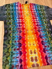 Medium Shirt | Fractal Tie Dye Shirt | Psychedelic T Shirt | Galaxy Ice Dye Shirt | Festival Shirt | Mandala Psytrance Shirt | Geode Tie Dye