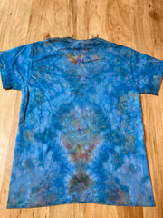 Medium Shirt | Lotus Tie Dye Shirt | Psychedelic T Shirt | Galaxy Ice Dye Shirt | Festival Shirt | Mandala Psytrance Shirt | Geode Tie Dye