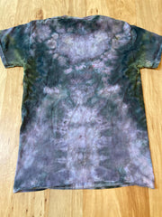 Small Shirt | Lotus Tie Dye Shirt | Psychedelic T Shirt | Galaxy Ice Dye Shirt | Festival Shirt | Mandala Psytrance Shirt | Geode Tie Dye