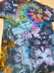 Small Shirt | Special Tie Dye Shirt | Psychedelic T Shirt | Galaxy Ice Dye Shirt | Festival Shirt | Mandala Psytrance Shirt | Geode Tie Dye