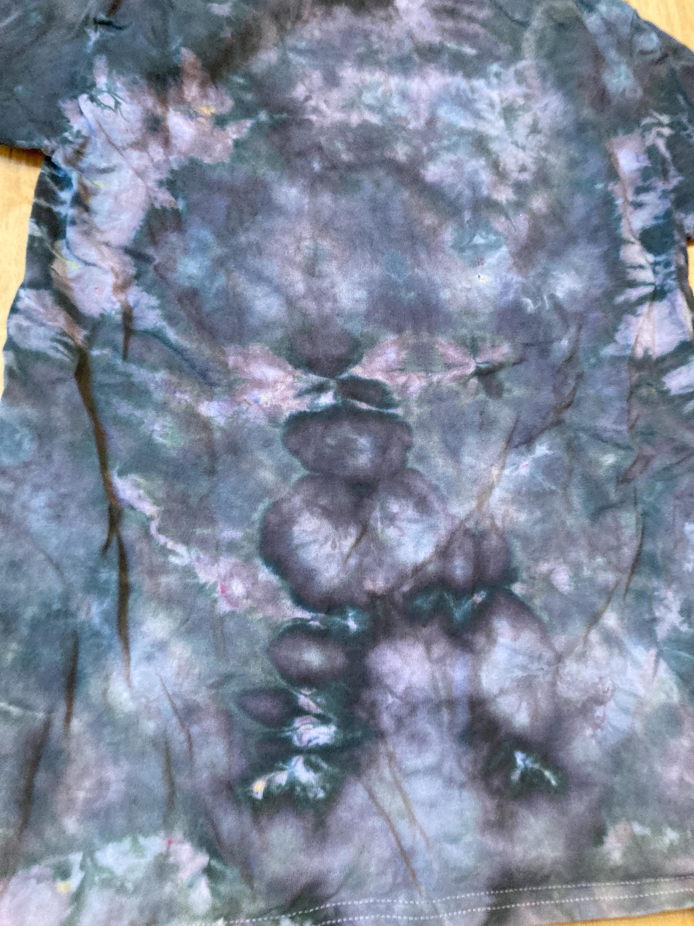 Small Shirt | Lotus Tie Dye Shirt | Psychedelic T Shirt | Galaxy Ice Dye Shirt | Festival Shirt | Mandala Psytrance Shirt | Geode Tie Dye