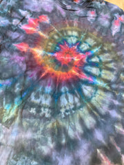 Medium Shirt | Spiral Tie Dye Shirt | Psychedelic T Shirt | Galaxy Ice Dye Shirt | Festival Shirt | Mandala Psytrance Shirt | Geode Tie Dye