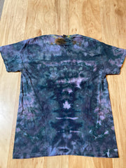 Medium Shirt | Lotus Tie Dye Shirt | Psychedelic T Shirt | Galaxy Ice Dye Shirt | Festival Shirt | Mandala Psytrance Shirt | Geode Tie Dye