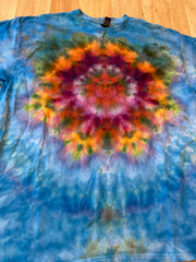 Xl Shirt | Mandala Tie Dye Shirt | Psychedelic T Shirt | Galaxy Ice Dye Shirt | Festival Shirt | Mandala Psytrance Shirt | Geode Tie Dye