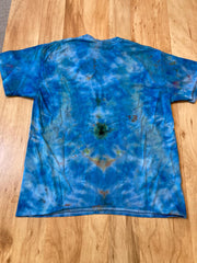 Xl Shirt | Mandala Tie Dye Shirt | Psychedelic T Shirt | Galaxy Ice Dye Shirt | Festival Shirt | Mandala Psytrance Shirt | Geode Tie Dye