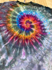 3XL Shirt | Spiral Tie Dye Shirt | Psychedelic T Shirt | Galaxy Ice Dye Shirt | Festival Shirt | Mandala Psytrance Shirt | Geode Tie Dye