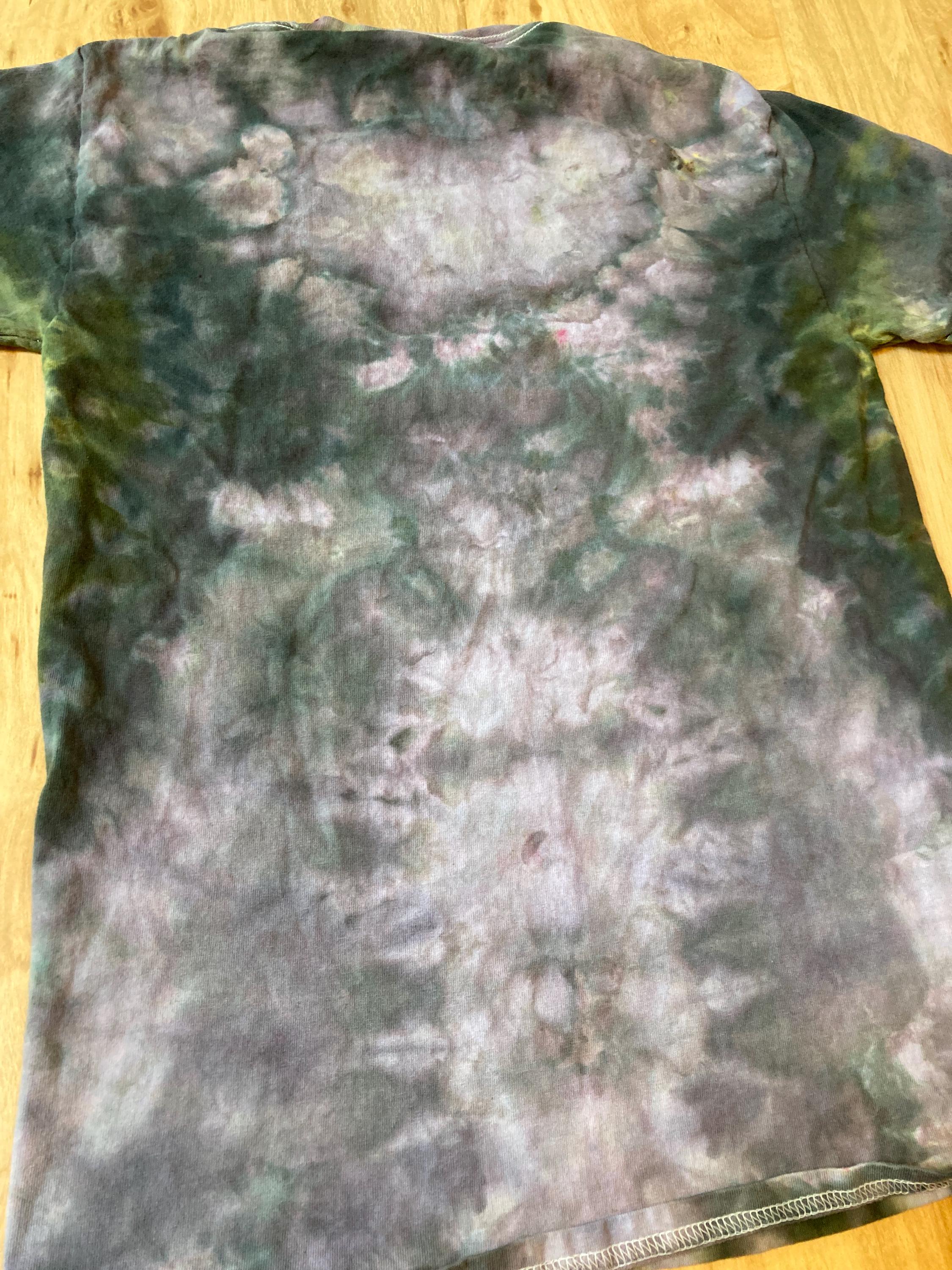 Small Shirt | Lotus Tie Dye Shirt | Psychedelic T Shirt | Galaxy Ice Dye Shirt | Festival Shirt | Mandala Psytrance Shirt | Geode Tie Dye