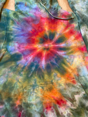 Small Hoodie Psychedelic Hoodie | Tie Dye Hooded Sweatshirt | Galaxy Ice Dye Hoodie | Festival Apparel | Oversized Spiral Hoodie