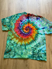 2Xl | Spiral Swirl Tie Dye Shirt | Psychedelic T Shirt | Galaxy Ice Dye Shirt | Festival Shirt | Mandala Psytrance Shirt | Geode Tie Dye