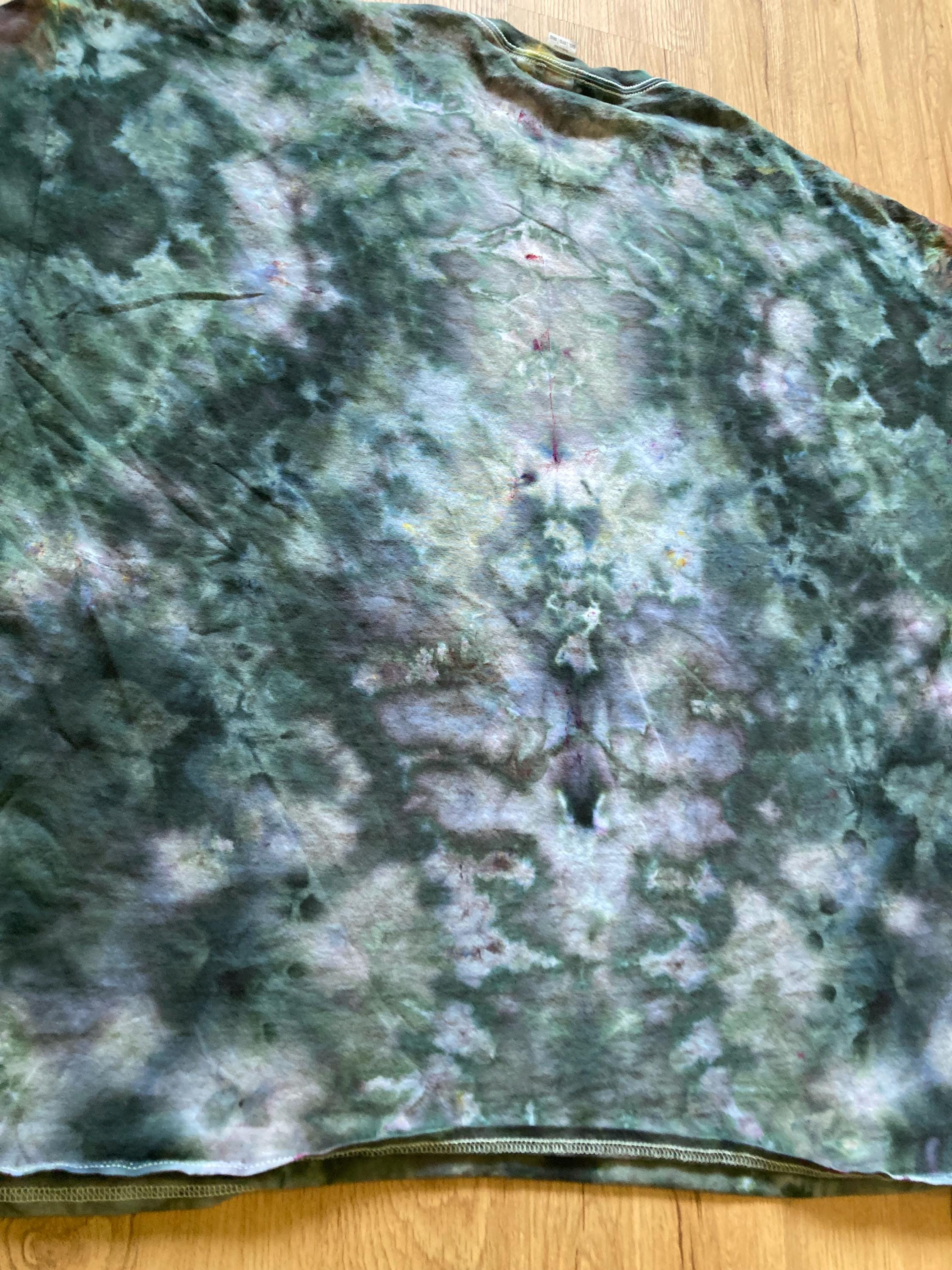 5XL Shirt | Mandala Tie Dye Shirt | Psychedelic T Shirt | Galaxy Ice Dye Shirt | Festival Shirt | Mandala Psytrance Shirt | Geode Tie Dye