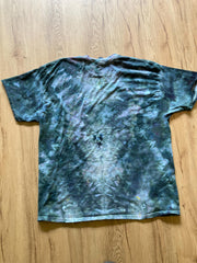 2Xl | Lotus Tie Dye Shirt | Psychedelic T Shirt | Galaxy Ice Dye Shirt | Festival Shirt | Mandala Psytrance Shirt | Geode Tie Dye