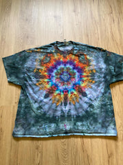 5XL Shirt | Mandala Tie Dye Shirt | Psychedelic T Shirt | Galaxy Ice Dye Shirt | Festival Shirt | Mandala Psytrance Shirt | Geode Tie Dye