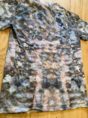 Small Shirt | Lotus Tie Dye Shirt | Psychedelic T Shirt | Galaxy Ice Dye Shirt | Festival Shirt | Mandala Psytrance Shirt | Geode Tie Dye