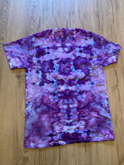 Medium Shirt | Lotus Tie Dye Shirt | Psychedelic T Shirt | Galaxy Ice Dye Shirt | Festival Shirt | Mandala Psytrance Shirt | Geode Tie Dye