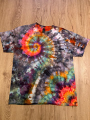 Large Special Tie Dye T-Shirt psychedelic kaleidoscopic mandala  ice dye