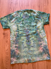 Medium Shirt | Lotus Tie Dye Shirt | Psychedelic T Shirt | Galaxy Ice Dye Shirt | Festival Shirt | Mandala Psytrance Shirt | Geode Tie Dye