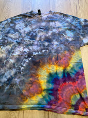 Xl Shirt | Mandala Tie Dye Shirt | Psychedelic T Shirt | Galaxy Ice Dye Shirt | Festival Shirt | Mandala Psytrance Shirt | Geode Tie Dye