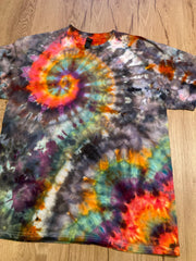 Large Special Tie Dye T-Shirt psychedelic kaleidoscopic mandala  ice dye