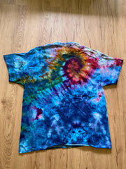 Xl Shirt | Special Tie Dye Shirt | Psychedelic T Shirt | Galaxy Ice Dye Shirt | Festival Shirt | Mandala Psytrance Shirt | Geode Tie Dye