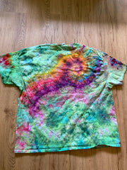 3XL Shirt | Special Tie Dye Shirt | Psychedelic T Shirt | Galaxy Ice Dye Shirt | Festival Shirt | Mandala Psytrance Shirt | Geode Tie Dye