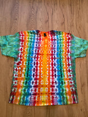 2Xl | fractal Tie Dye Shirt | Psychedelic T Shirt | Galaxy Ice Dye Shirt | Festival Shirt | Mandala Psytrance Shirt | Geode Tie Dye