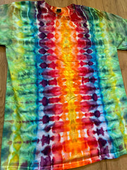 Medium Shirt | Fractal Tie Dye Shirt | Psychedelic T Shirt | Galaxy Ice Dye Shirt | Festival Shirt | Mandala Psytrance Shirt | Geode Tie Dye
