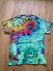 Medium Shirt | Special Tie Dye Shirt | Psychedelic T Shirt | Galaxy Ice Dye Shirt | Festival Shirt | Mandala Psytrance Shirt | Geode Tie Dye
