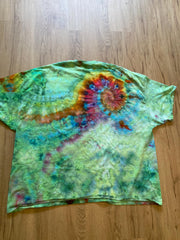 5XL Shirt | Special Tie Dye Shirt | Psychedelic T Shirt | Galaxy Ice Dye Shirt | Festival Shirt | Mandala Psytrance Shirt | Geode Tie Dye