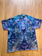 Xl Shirt | Mandala Tie Dye Shirt | Psychedelic T Shirt | Galaxy Ice Dye Shirt | Festival Shirt | Mandala Psytrance Shirt | Geode Tie Dye