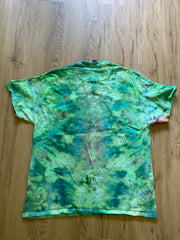 Xl Shirt | Mandala Tie Dye Shirt | Psychedelic T Shirt | Galaxy Ice Dye Shirt | Festival Shirt | Mandala Psytrance Shirt | Geode Tie Dye