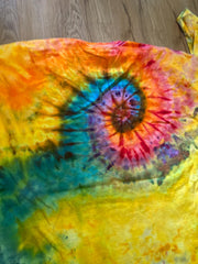 5XL Shirt | Handmade Special Mandala Shirt | Trippy Tie Dye | Lotus Flower Shirt | Oversized Tee | Psychedelic Shirt | Long Sleeve Yoga Tee