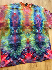 2Xl | fractal Tie Dye Shirt | Psychedelic T Shirt | Galaxy Ice Dye Shirt | Festival Shirt | Mandala Psytrance Shirt | Geode Tie Dye