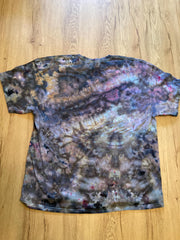 2Xl | Lotus Tie Dye Shirt | Psychedelic T Shirt | Galaxy Ice Dye Shirt | Festival Shirt | Mandala Psytrance Shirt | Geode Tie Dye