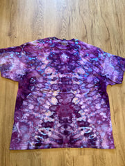2Xl | Lotus Tie Dye Shirt | Psychedelic T Shirt | Galaxy Ice Dye Shirt | Festival Shirt | Mandala Psytrance Shirt | Geode Tie Dye