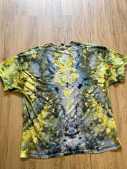 2Xl | Lotus Tie Dye Shirt | Psychedelic T Shirt | Galaxy Ice Dye Shirt | Festival Shirt | Mandala Psytrance Shirt | Geode Tie Dye
