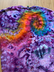 3XL Shirt | Special Tie Dye Shirt | Psychedelic T Shirt | Galaxy Ice Dye Shirt | Festival Shirt | Mandala Psytrance Shirt | Geode Tie Dye