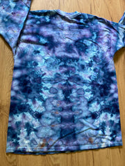 Large Shirt | Handmade Mandala Shirt | Trippy Tie Dye Tee | Lotus Flower Shirt | Oversized Tee | Psychedelic Shirt | Long Sleeve Yoga Tee